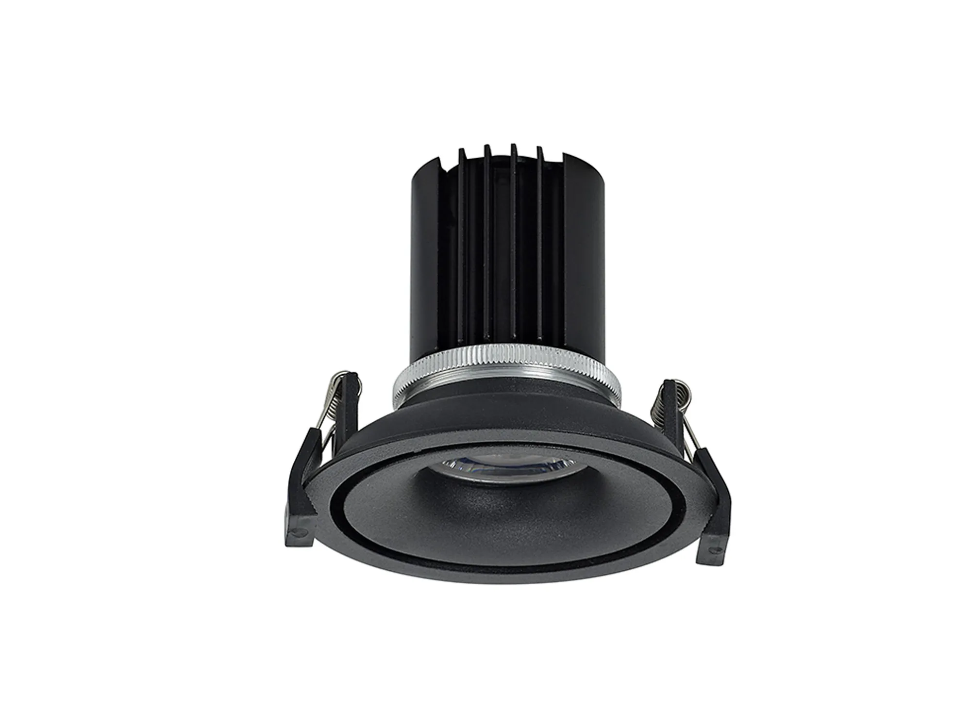 DM202135  Bolor 12 Tridonic Powered 12W 2700K 1200lm 12° CRI>90 LED Engine Black/Black Fixed Recessed Spotlight, IP20